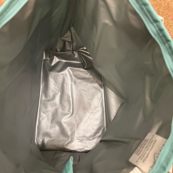 Thirty-One Teal Lunchbox with Coral “M” Monogram - Picture 3 of 3